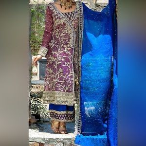 Fully embellished outfit